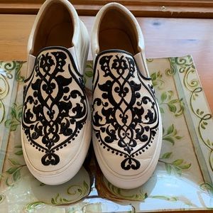 Brighton embroidered sneakers